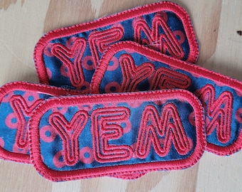 YEM Donuts Handgemachter Aufnäher