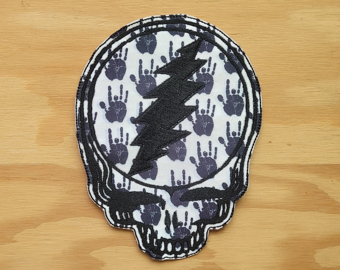 Large handmade Jerry Hand embroidered sew on patch