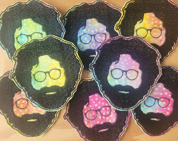 Jerry Garcia handmade sew on embroidered patch