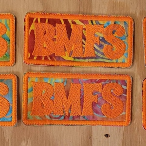 BMFS handgefertigt gestickter Aufnäher inspiriert von Billy Strings