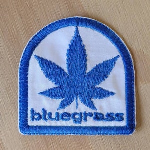 Handmade Embroidered Cannabis Leaf Patches Handmade Embroidered Cannabis Leaf Patches