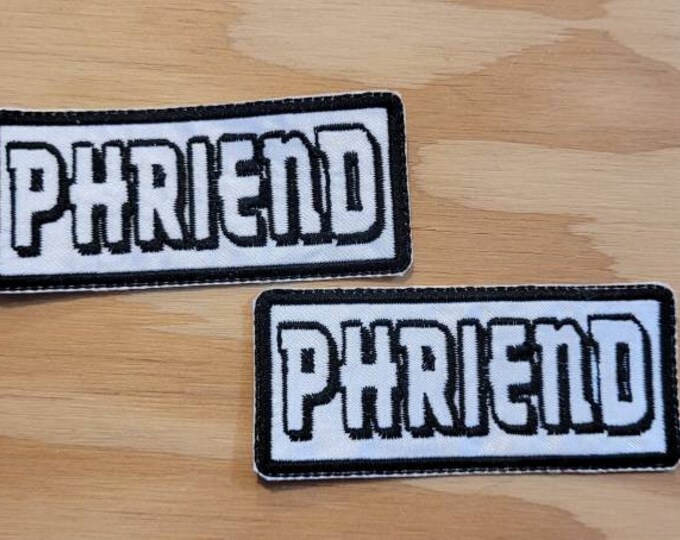 Phriend fan art handmade sew on patch Phish Phan art embroidered patches.