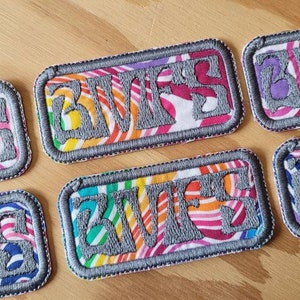 BMFS handmade embroidered sew on patch on inspired by Billy Strings