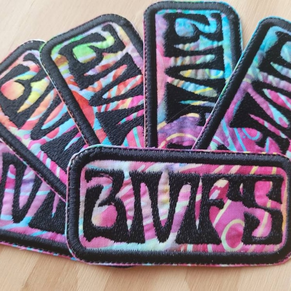 BMFS handmade embroidered sew on patch on inspired by Billy Strings