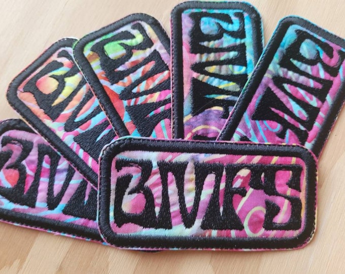 BMFS handmade embroidered sew on patch on inspired by Billy Strings