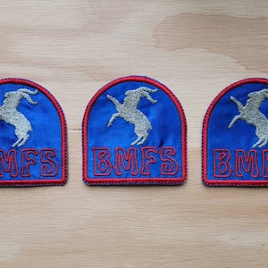 BMFS Goat handmade sew on patch