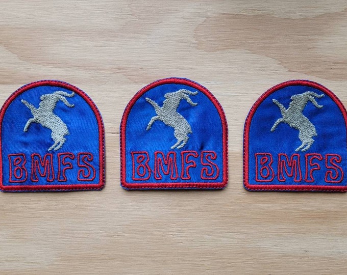 BMFS Goat handmade sew on patch