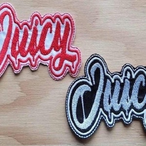 Juicy handmade sew on patch inspired by my love of Biggie Smalls Notorious BIG fan art classic hip hop patches Frank White
