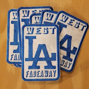 West LA Fadeaway handmade sew on patch