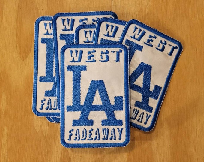 West LA Fadeaway handmade sew on patch