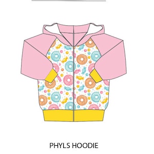 raglan sweatshirt pdf sewing pattern, sewing patterns , kids sewing pattern size  9 MONTHS, boys and girls sewing pattern pdf