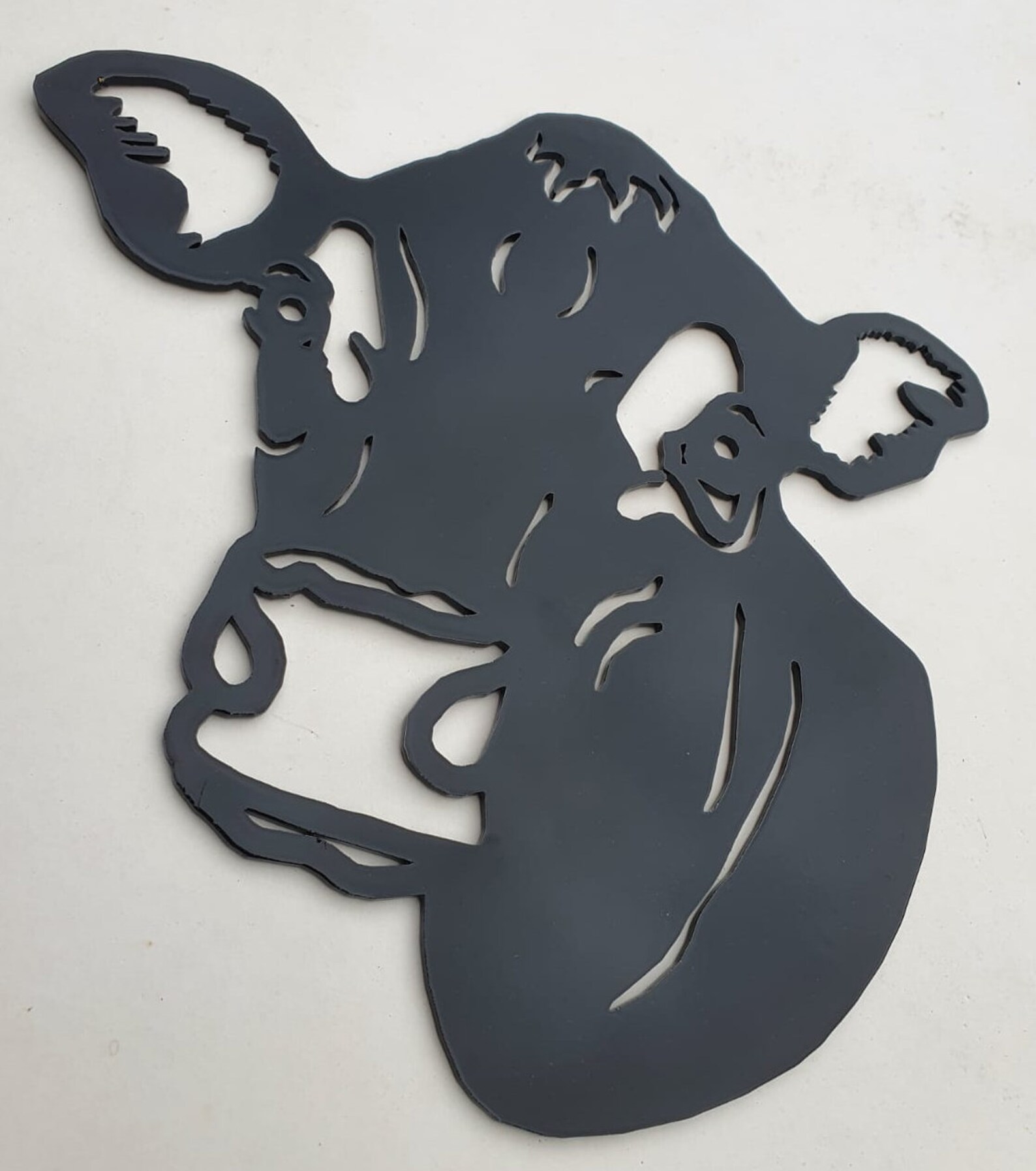 Metal Cow Wall Art Cow Head Cow Head Wall Art Metal Cow Etsy