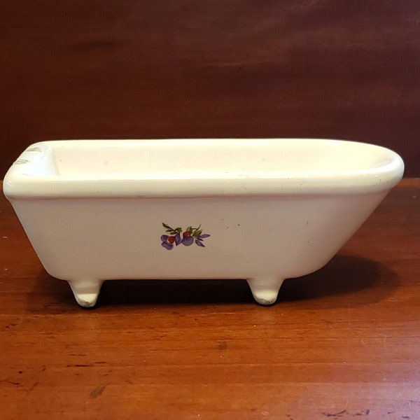 Vintage Porcelain Doll House Bath Tub - FREE SHIPPING!!