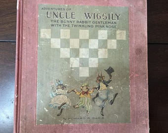 Antique Uncle Wiggily 1924 First Edition Book - FREE SHIPPING!!