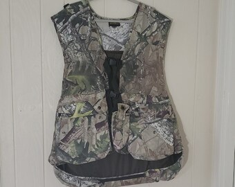 Vintage Camo Hunting Vest: 3D Fusion, Size 3XL FREE SHIPPING!