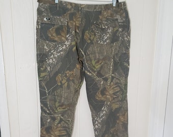 Vintage Mossy Oak Camo Hunting Pants Size XL FREE SHIPPING!
