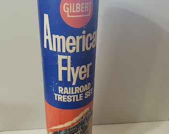 Vintage Train Toy: American Flyer Model Railroad Trestle Bridge Set - FREE SHIPPING!!