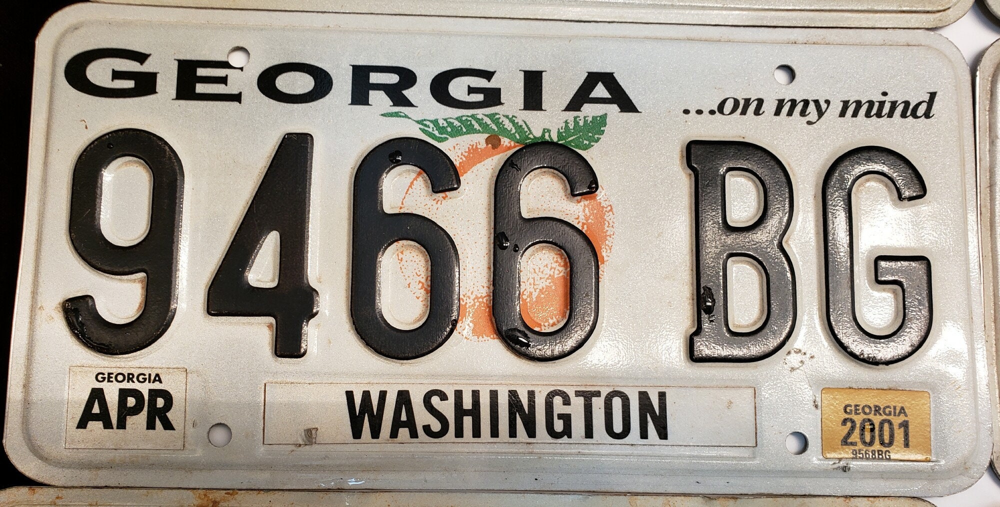 7 Vintage License Plate Vehicle Tags FREE SHIPPING Etsy