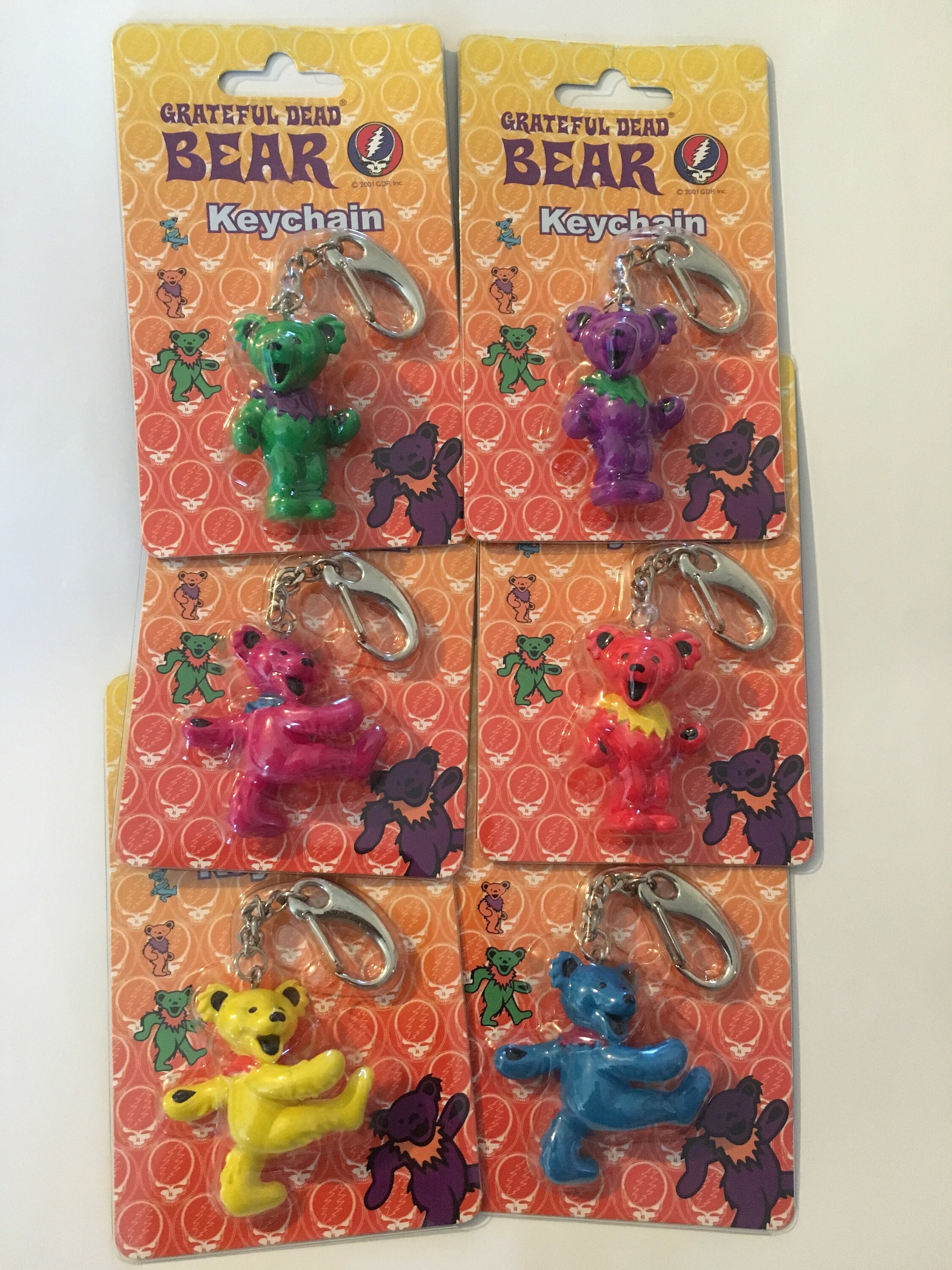 Grateful dead bear keychain sale