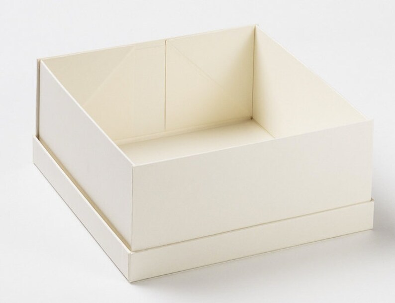 Gift Boxes Cream Box Ivory Gift Box Ivory Gift Box with Lid Gift Boxes With Lids Hat Box Lidded Box