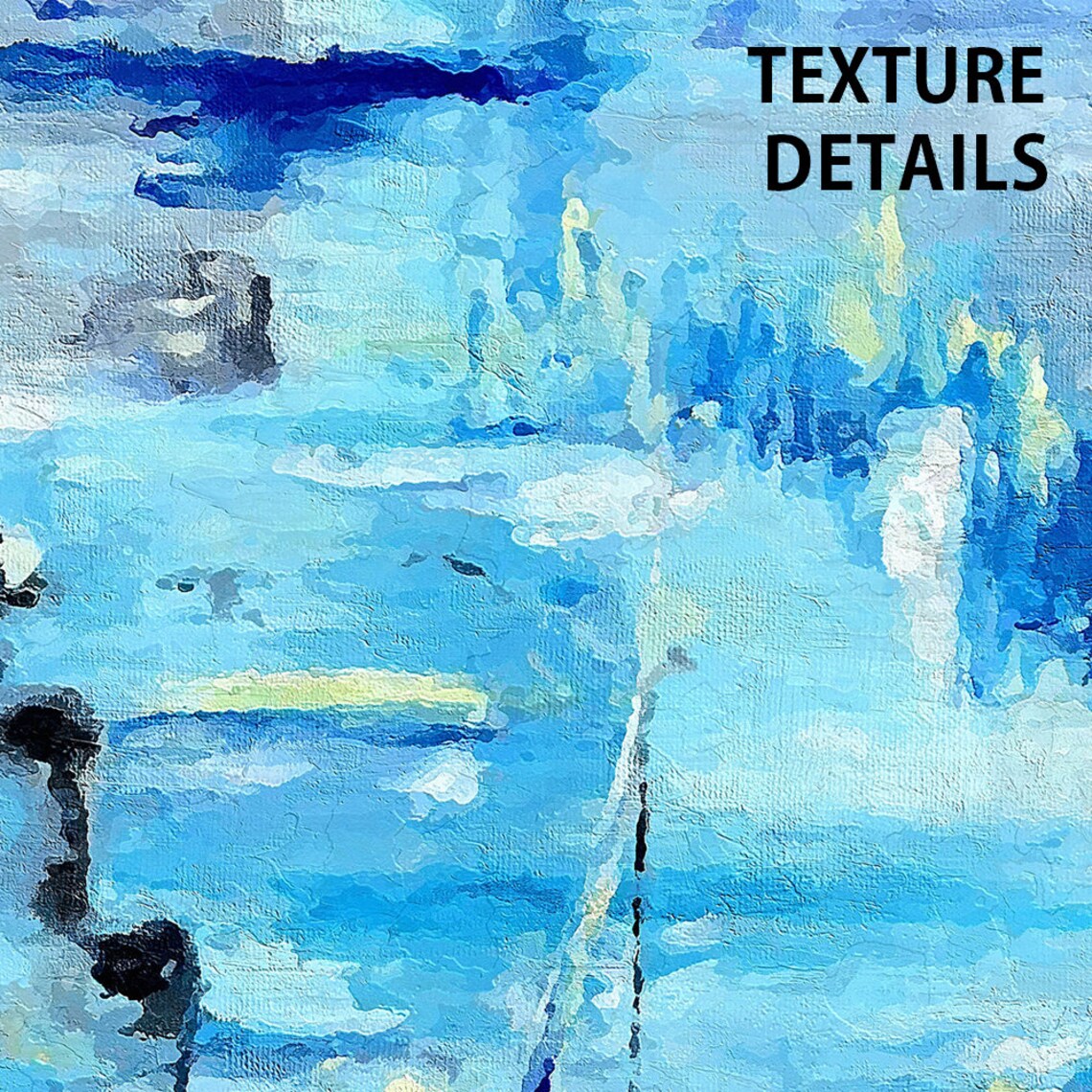 Coastal Abstract Painting Art Print Modern Abstract Wall Art Etsy