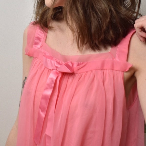 Vintage 1960's - Lingerie - Nightgown - Henson Kic