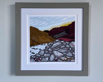 Impresión giclée “Heddon Valley”, original digital, arte