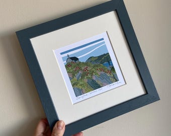 Impresión giclée «Primavera, Lantern Hill», original, digital, arte