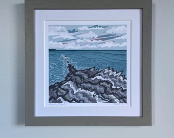 Impresión giclée “Morte Point”, original digital, arte