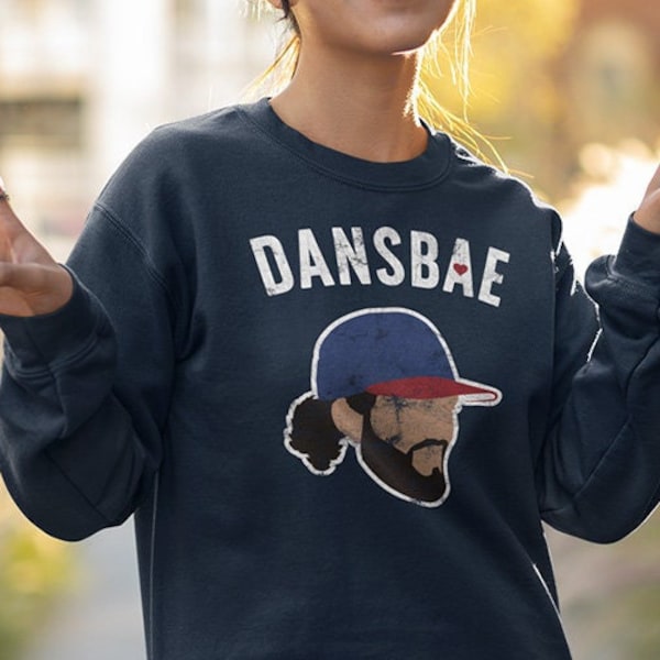 Dansbae Dansby Swanson Atlanta Baseball ATL Geogia Funny Fan Gear Chop On Ronald Acuna Jr Spencer Strider Michael Harris Unisex Sweatshirt