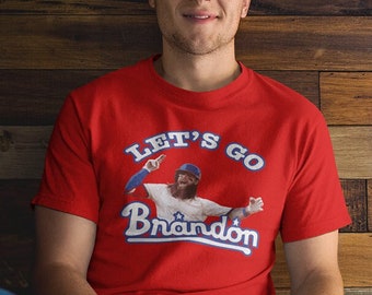 Brandon Marsh Let's Go Brandon Phillies Funny Shirt Playoffs Postseason Philadelphia Bryce Harper Kyle Schwarber JT Realmuto Unisex T-Shirt