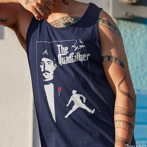 Spencer Strider The Quadfather Atlanta Braves Fan Rookie Pitcher ROTY ATL Georgia GA Clemson Baseball Champs Chop On Unisex Jersey Tank Top