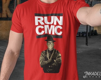 Camiseta de los 49ers de Christian McCaffrey Run CMC, equipo genial para fanáticos de los San Francisco Niners, camiseta unisex de Jimmy G, Deebo Samuel, SF San Fran Run-CMC