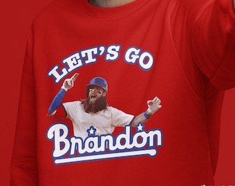 Brandon Marsh Let's Go Brandon Phillies Funny Sweat Shirt 