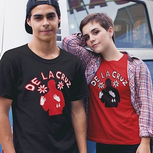 Camiseta Elly De La Cruz 44 para fanáticos de los Cincinnati Reds Camiseta unisex de béisbol de Cincinnati, Ohio, Ohio, novato dominicano, jugador de campo corto Daisy Daisies
