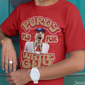 Brock Purdy Tee Shirt SF 49ers Funny Purdy Fly for a White Guy San Fran San Francisco Bay Area Mr Irrelevant Niners Unisex T-Shirt
