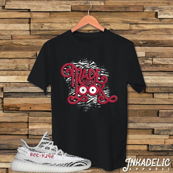 yeezy 350 zebra shirt