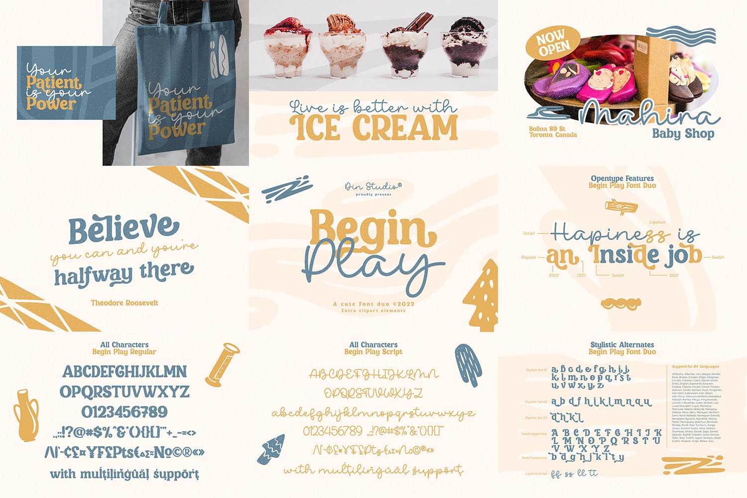 Adorable Font Bundle | Digital Download | Craft Supplies | Instant ...