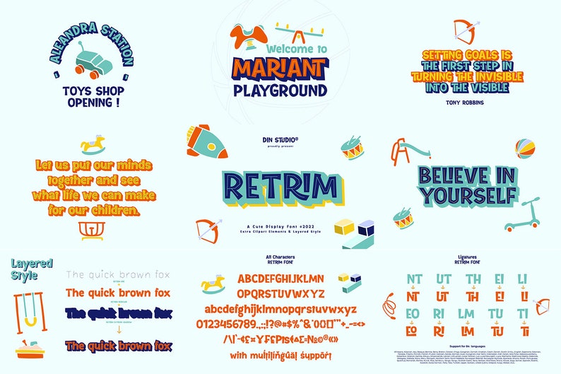 Adorable Font Bundle | Digital Download | Craft Supplies | Instant ...