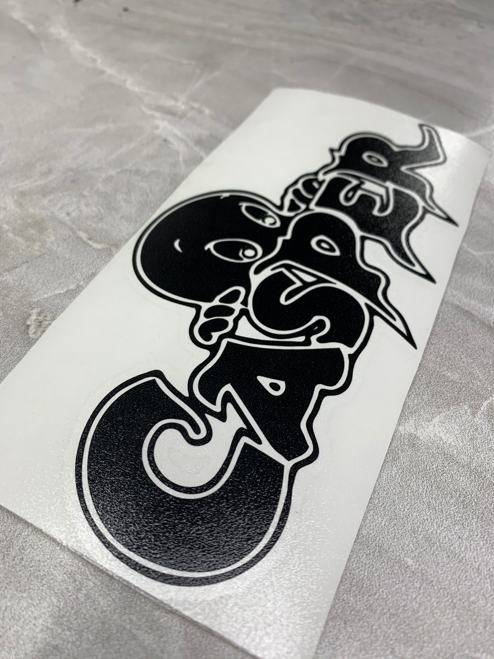 Casper Sticker the Friendly Ghost Vinyl Decal for Car Truck Etsy