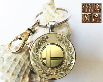 smash bros keychain