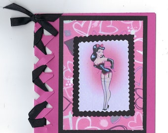 Flirty Corset Card