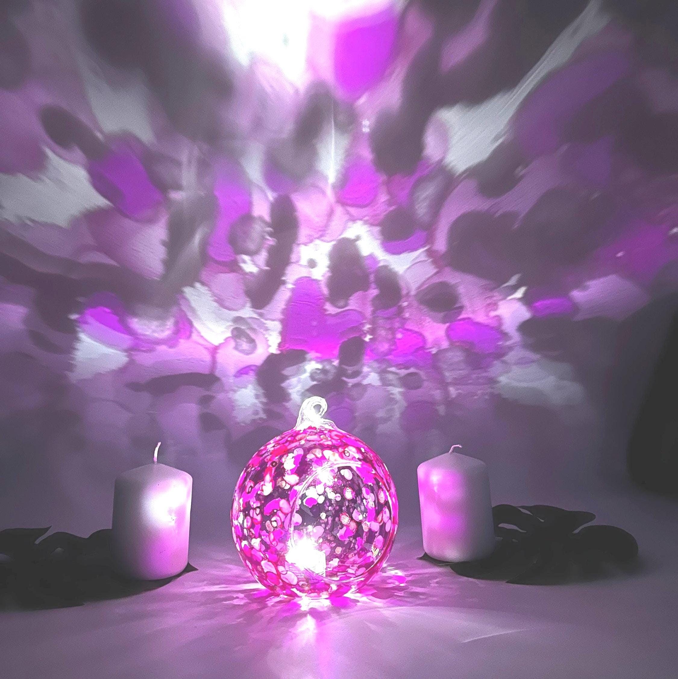 Pink Crush Abstract Hand Painted Candle Holder - Etsy