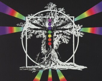 Chakrameditations-CD – Dubbel regnbågsspiral, färgterapi