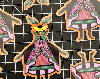 Moth/Butterfly King Sticker