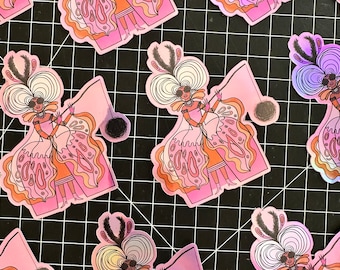 Moth/Butterfly Queen - Holographic Sticker