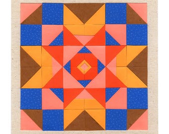 Paper Quilt Square - 8x8 Print