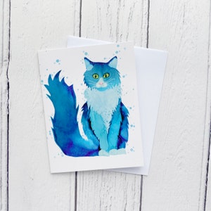 Wiscasset (Chat) Carte de vœux