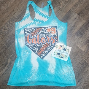 personalized baseball team name bleached tank | baseball l personalized softball team bleached shirt | baseball | softball |