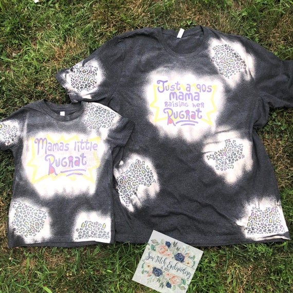 Rugrats Bleached Shirt Mama Shirt 